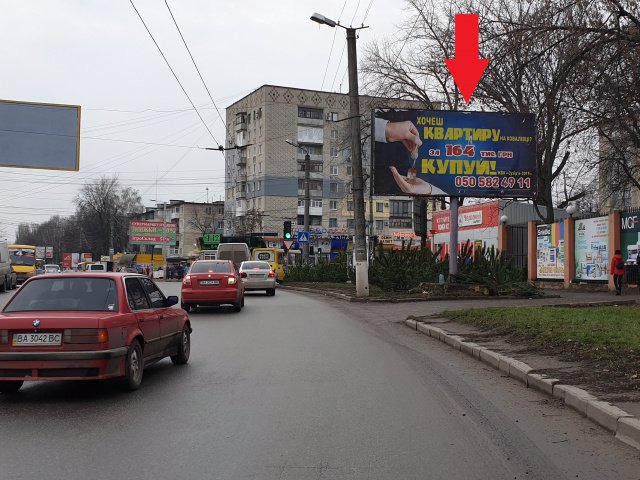 Білборд №218604 в місті Кропивницький (Кіровоградська область), розміщення зовнішнішньої реклами, IDMedia-оренда найнижчі ціни!