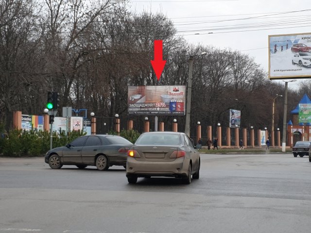 Білборд №218605 в місті Кропивницький (Кіровоградська область), розміщення зовнішнішньої реклами, IDMedia-оренда найнижчі ціни!