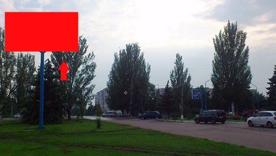 Білборд №218642 в місті Дружківка (Донецька область), розміщення зовнішнішньої реклами, IDMedia-оренда найнижчі ціни!