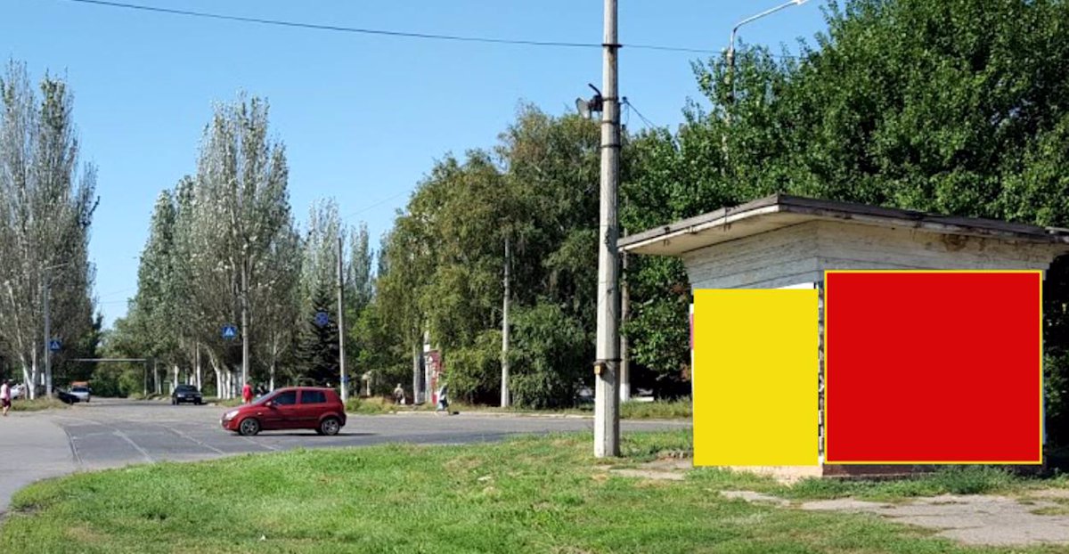 Білборд №218663 в місті Костянтинівка (Донецька область), розміщення зовнішнішньої реклами, IDMedia-оренда найнижчі ціни!