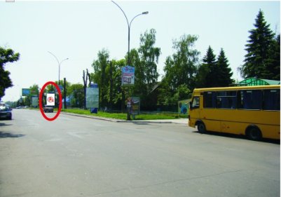Сітілайт №218896 в місті Покровськ(Красноармійськ) (Донецька область), розміщення зовнішнішньої реклами, IDMedia-оренда найнижчі ціни!