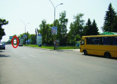 Сітілайт №218898 в місті Покровськ(Красноармійськ) (Донецька область), розміщення зовнішнішньої реклами, IDMedia-оренда найнижчі ціни!