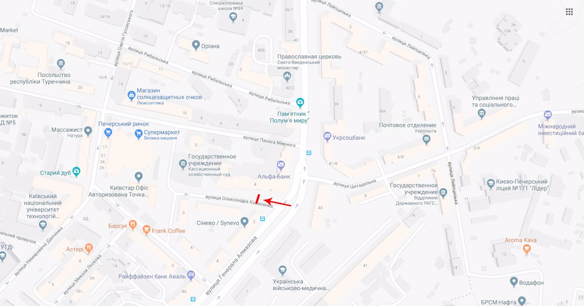 IDMedia Наружная реклама в городе Киев (Киевская область), Ситилайт в городе Киев №219996 схема