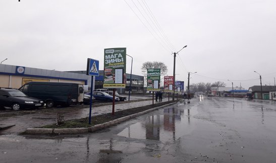 Сітілайт №220797 в місті Лозовая (Харківська область), розміщення зовнішнішньої реклами, IDMedia-оренда найнижчі ціни!
