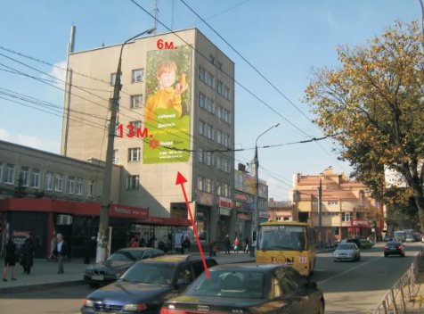 `Брандмауэр №220845 в городе Тернополь (Тернопольская область), размещение наружной рекламы, IDMedia-аренда по самым низким ценам!`