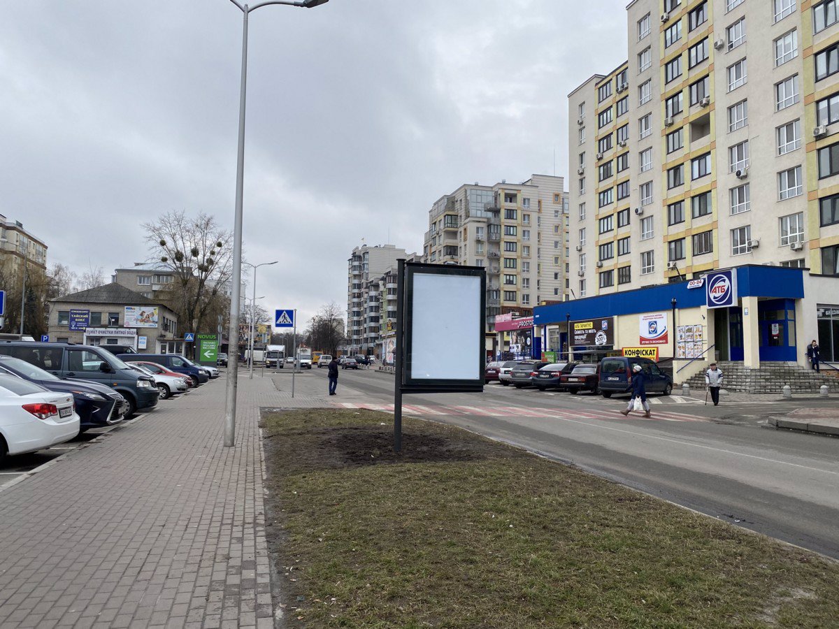 Сітілайт №221049 в місті Вишневе (Київська область), розміщення зовнішнішньої реклами, IDMedia-оренда найнижчі ціни!