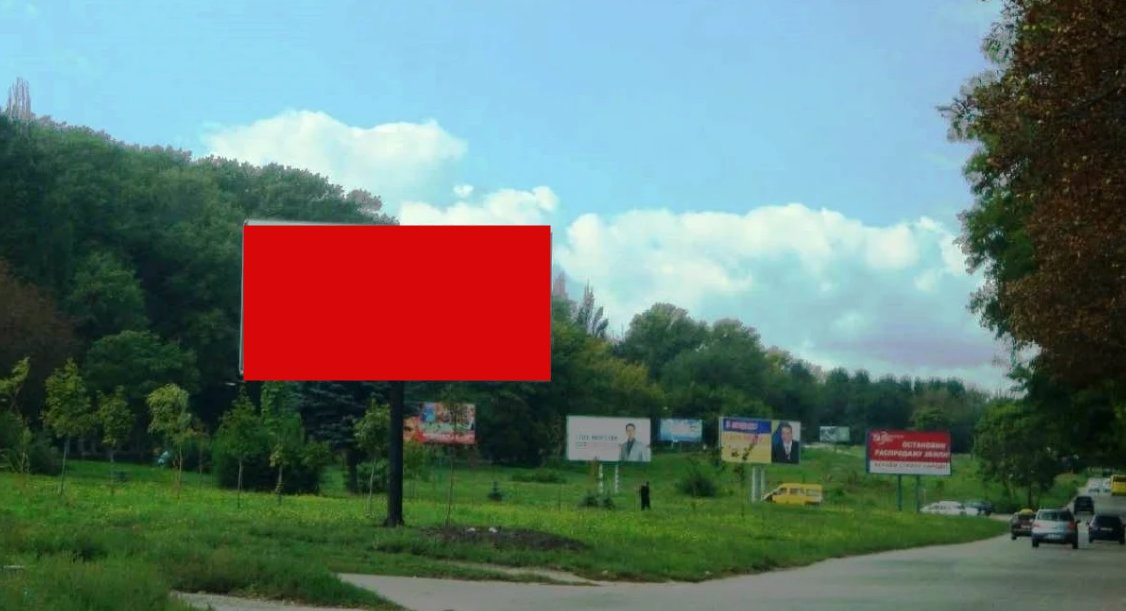 Білборд №221099 в місті Кам'янське(Днепродзержинськ) (Дніпропетровська область), розміщення зовнішнішньої реклами, IDMedia-оренда найнижчі ціни!