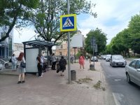 Сітілайт №221744 в місті Львів (Львівська область), розміщення зовнішнішньої реклами, IDMedia-оренда найнижчі ціни!