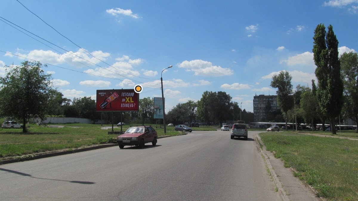 `Билборд №223678 в городе Кривой Рог (Днепропетровская область), размещение наружной рекламы, IDMedia-аренда по самым низким ценам!`