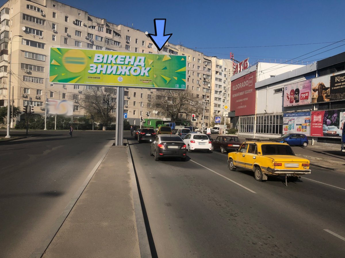Білборд №223837 в місті Одеса (Одеська область), розміщення зовнішнішньої реклами, IDMedia-оренда найнижчі ціни!