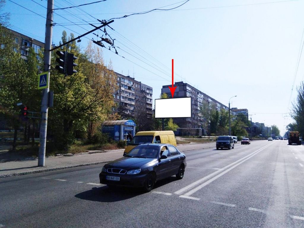 `Билборд №224371 в городе Днепр (Днепропетровская область), размещение наружной рекламы, IDMedia-аренда по самым низким ценам!`