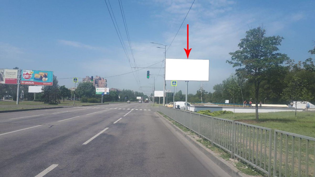 Билборд формат Борд 6х3 №224457 в городе Днепр (Днепропетровская область) `Билборд №224457 в городе Днепр (Днепропетровская область), размещение наружной рекламы, IDMedia-аренда по самым низким ценам!`