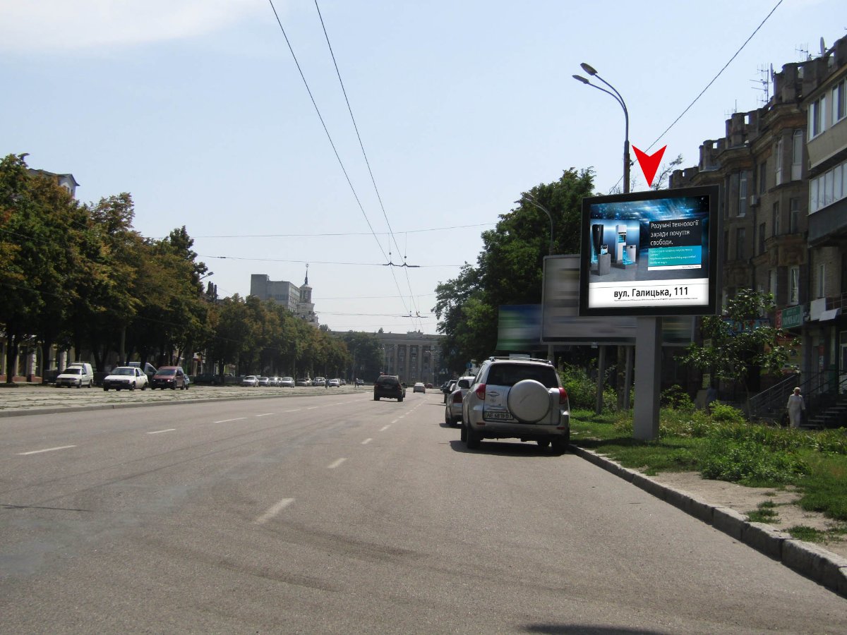 `Бэклайт №224703 в городе Днепр (Днепропетровская область), размещение наружной рекламы, IDMedia-аренда по самым низким ценам!`