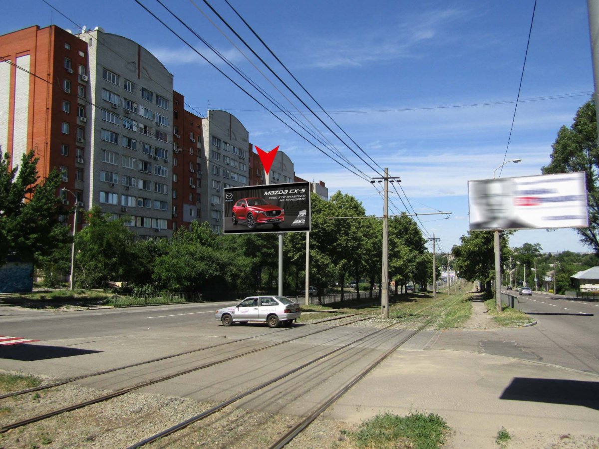 `Билборд №224704 в городе Днепр (Днепропетровская область), размещение наружной рекламы, IDMedia-аренда по самым низким ценам!`
