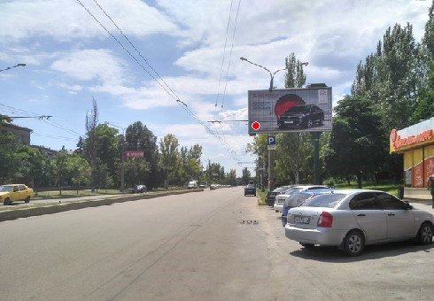 `Билборд №226096 в городе Запорожье (Запорожская область), размещение наружной рекламы, IDMedia-аренда по самым низким ценам!`