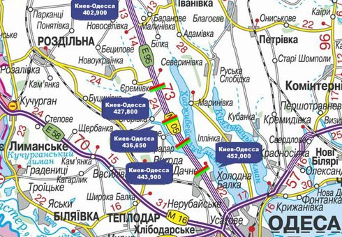 IDMedia Наружная реклама в городе Одесса (Одесская область), Арку в городе Одесса №226424 схема