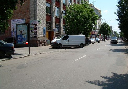 Сітілайт №226685 в місті Черкаси (Черкаська область), розміщення зовнішнішньої реклами, IDMedia-оренда найнижчі ціни!