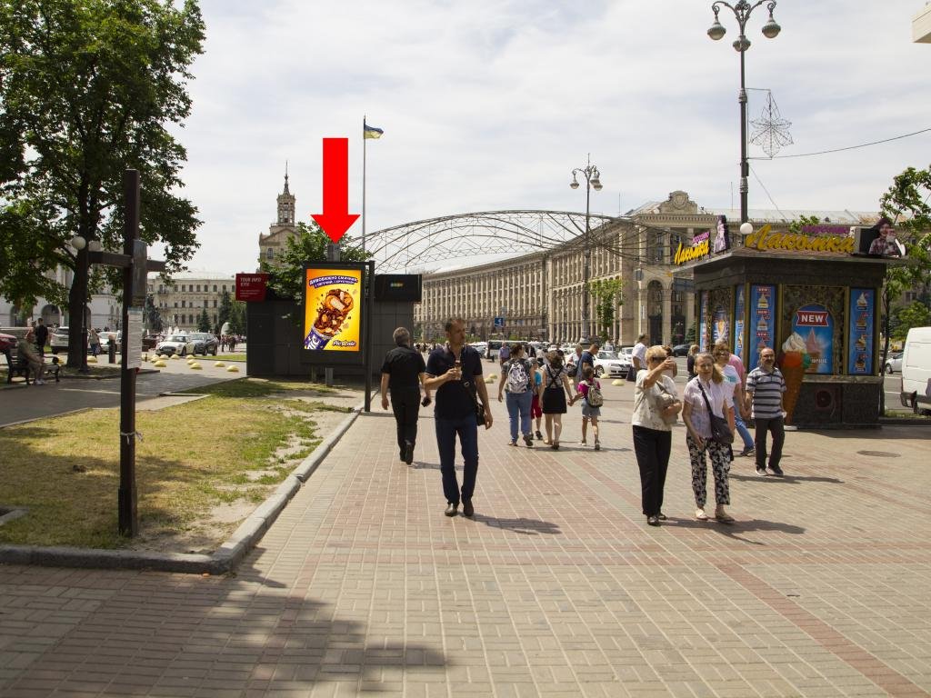 `Ситилайт №227146 в городе Киев (Киевская область), размещение наружной рекламы, IDMedia-аренда по самым низким ценам!`