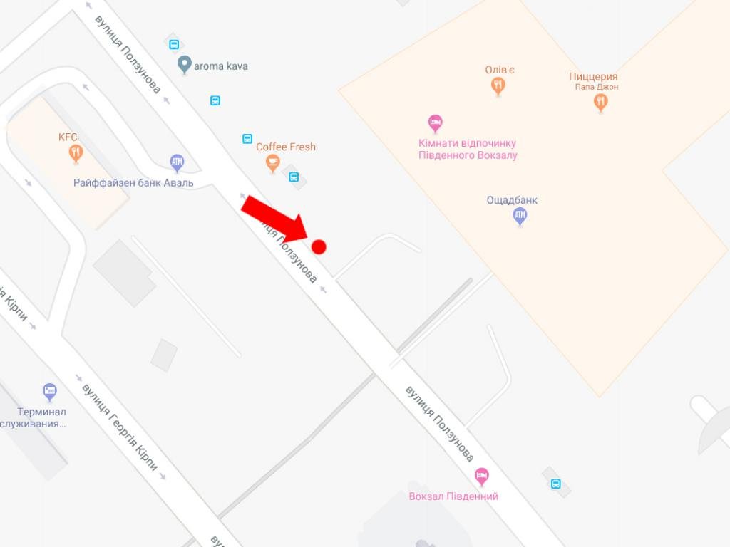IDMedia Наружная реклама в городе Киев (Киевская область), Бэклайт в городе Киев №227184 схема