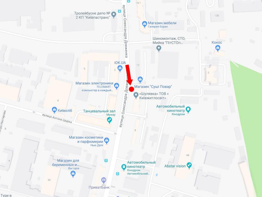 IDMedia Наружная реклама в городе Киев (Киевская область), Бэклайт в городе Киев №227240 схема