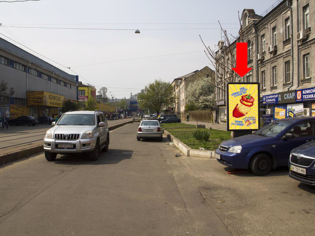 Сітілайт формат 1.8x1.2 №227300 в городе Київ (Київська область) Сітілайт №227300 в місті Київ (Київська область), розміщення зовнішнішньої реклами, IDMedia-оренда найнижчі ціни!