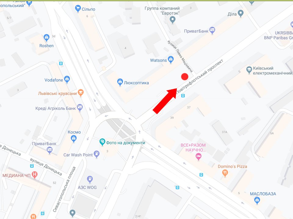 IDMedia Наружная реклама в городе Киев (Киевская область), Бэклайт в городе Киев №227451 схема