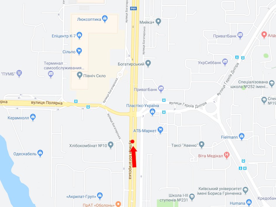 IDMedia Наружная реклама в городе Киев (Киевская область), Бэклайт в городе Киев №227655 схема