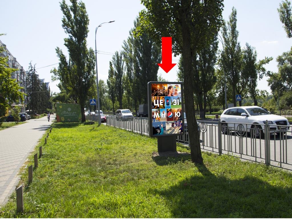 Сітілайт №227665 в місті Київ (Київська область), розміщення зовнішнішньої реклами, IDMedia-оренда найнижчі ціни!