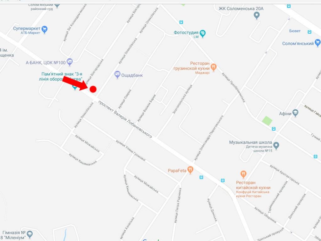 IDMedia Наружная реклама в городе Киев (Киевская область), Бэклайт в городе Киев №228003 схема