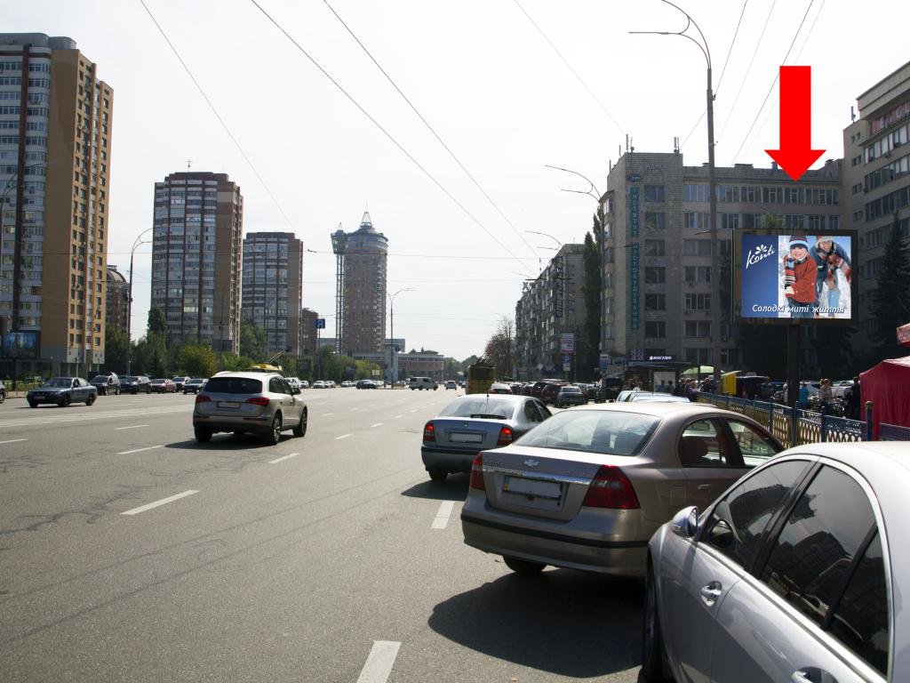 Екран №228184 в місті Київ (Київська область), розміщення зовнішнішньої реклами, IDMedia-оренда найнижчі ціни!