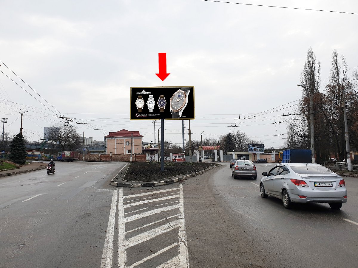 Білборд №228349 в місті Кропивницький (Кіровоградська область), розміщення зовнішнішньої реклами, IDMedia-оренда найнижчі ціни!