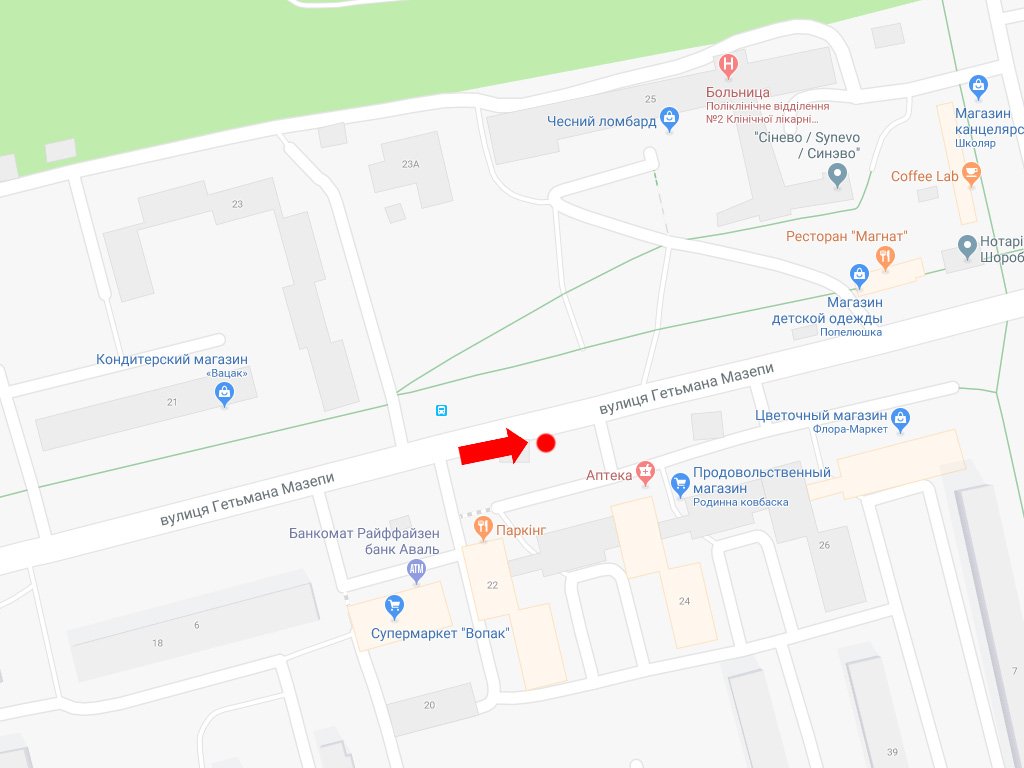 IDMedia Арендовать и разместить Остановка в городе Львов (Львовская область) №228395 схема