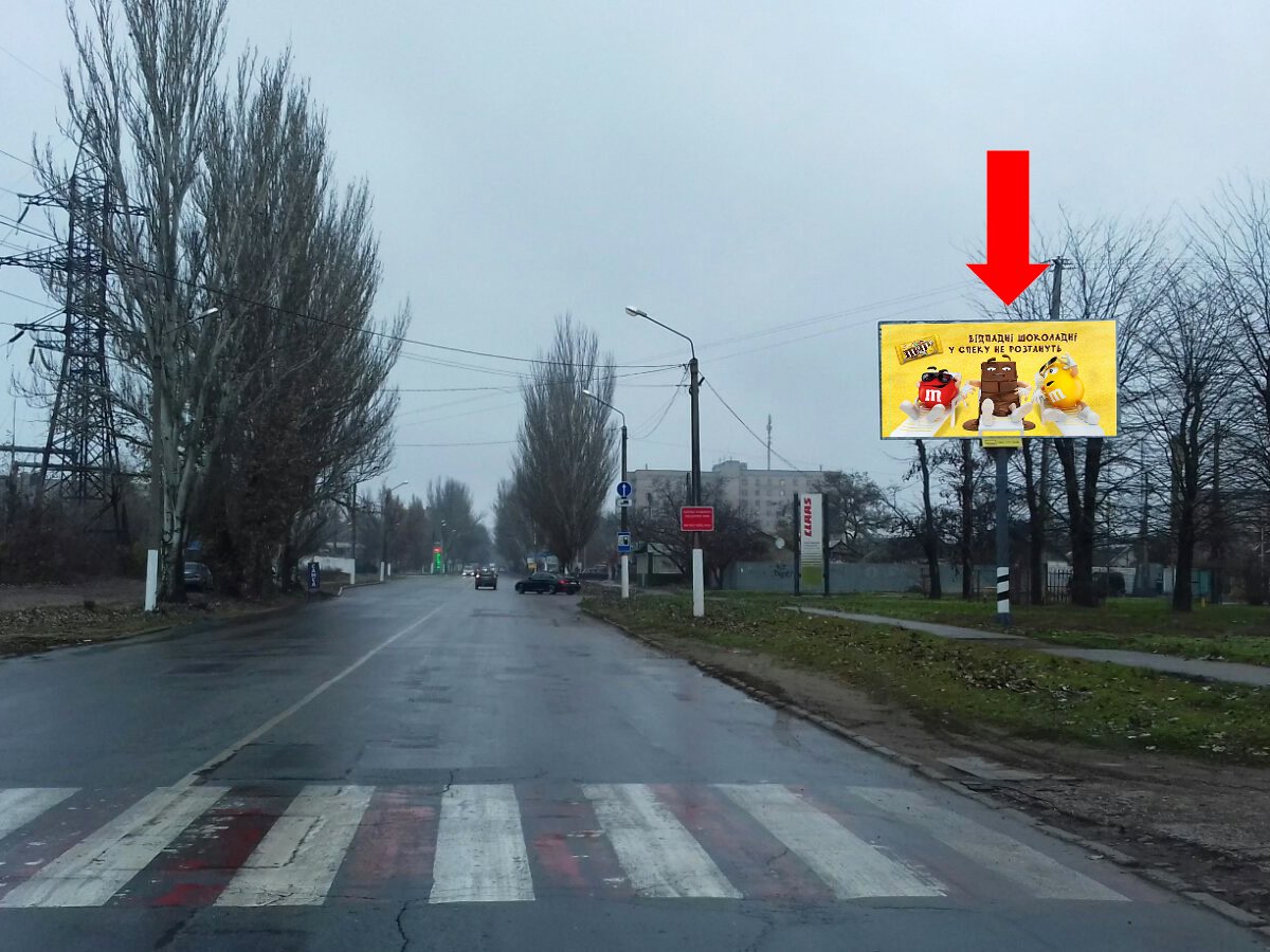 Білборд №228495 в місті Мелітополь (Запорізька область), розміщення зовнішнішньої реклами, IDMedia-оренда найнижчі ціни!