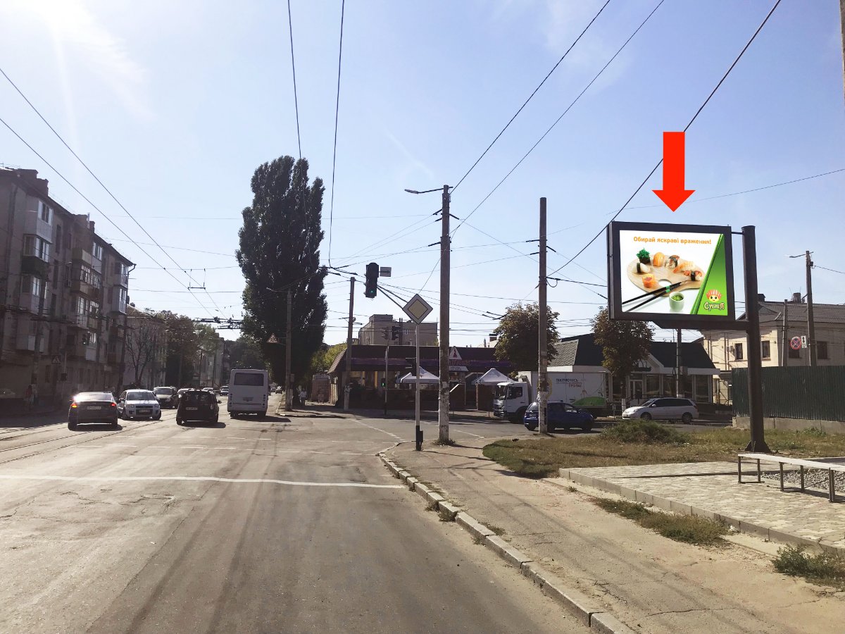 Бэклайт формат 2.3x3.14 №228529 в городе Житомир (Житомирская область) Бэклайт №228529 в городе Житомир (Житомирская область), размещение наружной рекламы, IDMedia-аренда по самым низким ценам!