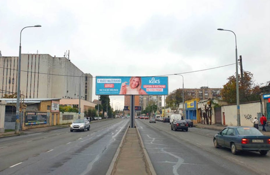 `Билборд №228833 в городе Одесса (Одесская область), размещение наружной рекламы, IDMedia-аренда по самым низким ценам!`