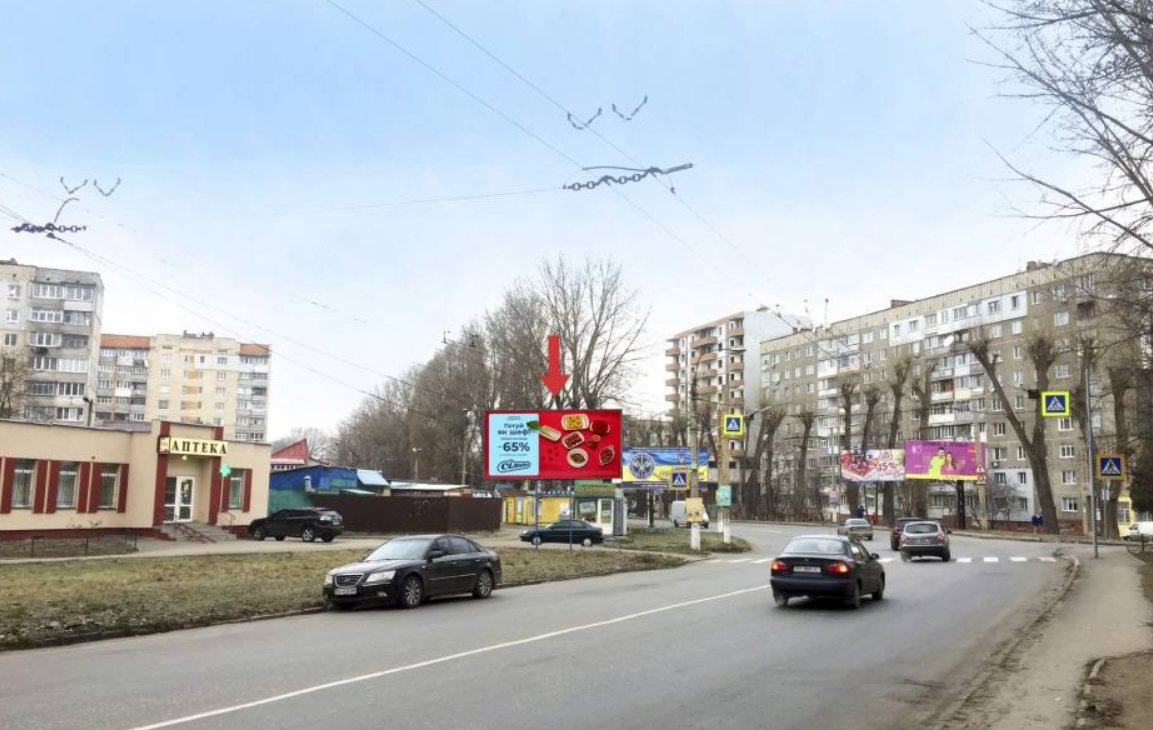 Білборд №229227 в місті Хмельницький (Хмельницька область), розміщення зовнішнішньої реклами, IDMedia-оренда найнижчі ціни!