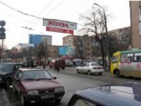 Екран у місті Черкаси #229756 за адресою Смілянська - вул. Гоголя Екран №229756 в місті Черкаси (Черкаська область), розміщення зовнішнішньої реклами, IDMedia-оренда найнижчі ціни!