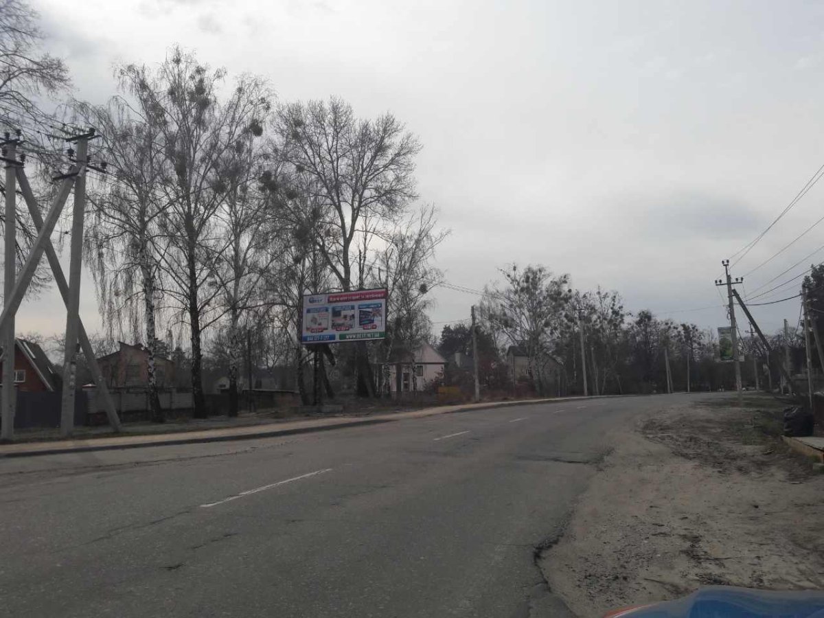 Білборд №230118 в місті Ворзель (Київська область), розміщення зовнішнішньої реклами, IDMedia-оренда найнижчі ціни!