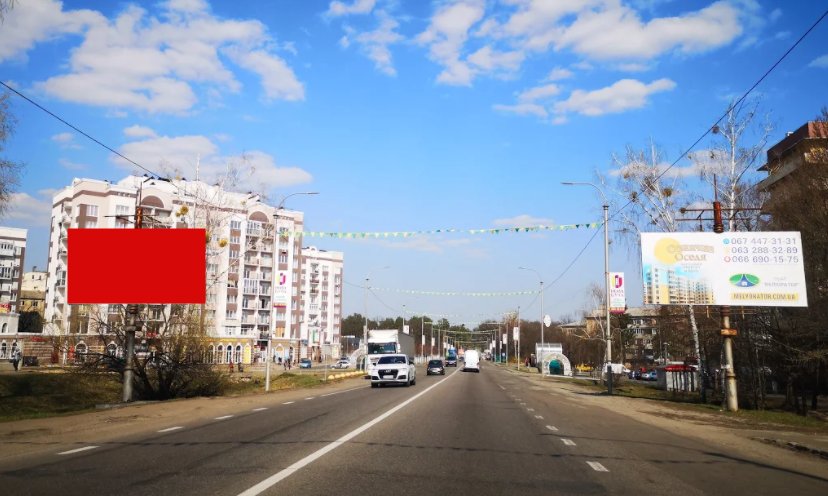 Білборд №230136 в місті Буча (Київська область), розміщення зовнішнішньої реклами, IDMedia-оренда найнижчі ціни!