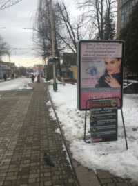 Сітілайт №230191 в місті Буча (Київська область), розміщення зовнішнішньої реклами, IDMedia-оренда найнижчі ціни!