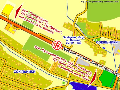 IDMedia Арендовать и разместить Арка в городе Сокольники (Львовская область) №230233 схема
