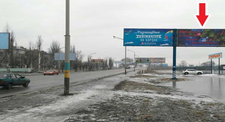 `Билборд №230323 в городе Павлоград (Днепропетровская область), размещение наружной рекламы, IDMedia-аренда по самым низким ценам!`