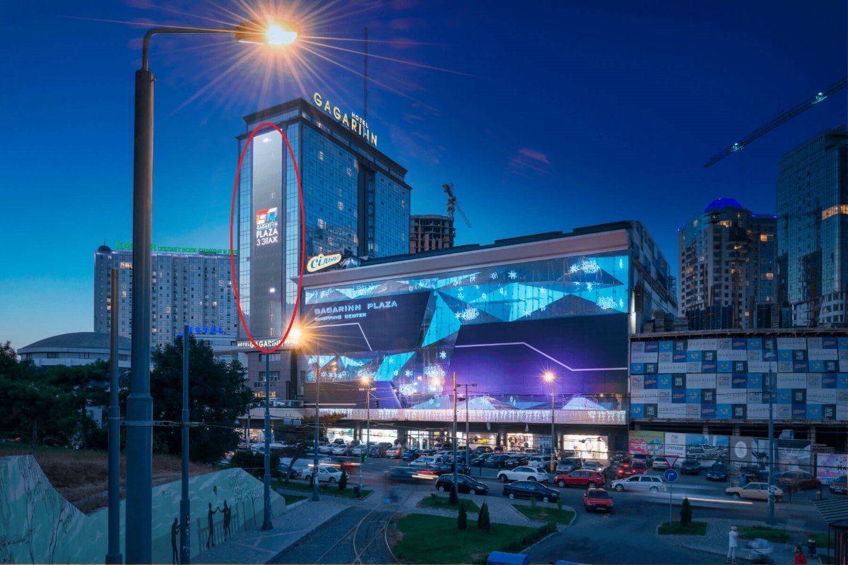`Экран №230329 в городе Одесса (Одесская область), размещение наружной рекламы, IDMedia-аренда по самым низким ценам!`