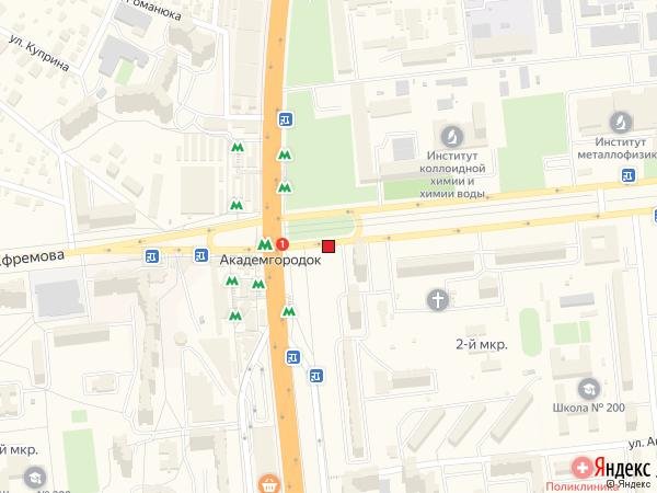 IDMedia Наружная реклама в городе Киев (Киевская область), Остановку в городе Киев №230637 схема