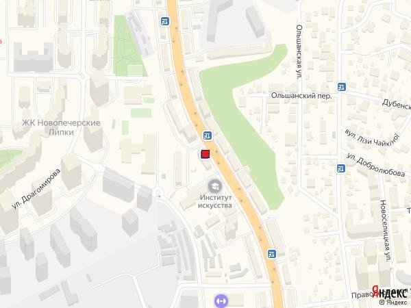IDMedia Наружная реклама в городе Киев (Киевская область), Остановку в городе Киев №230639 схема