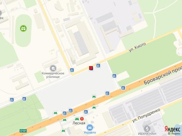 IDMedia Наружная реклама в городе Киев (Киевская область), Остановку в городе Киев №230653 схема