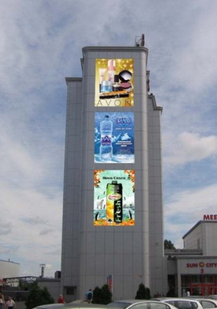 Брандмауер №231582 в місті Харків (Харківська область), розміщення зовнішнішньої реклами, IDMedia-оренда найнижчі ціни!