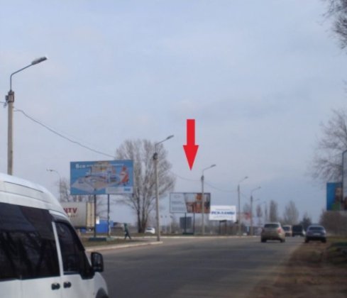 `Билборд №231665 в городе Кривой Рог (Днепропетровская область), размещение наружной рекламы, IDMedia-аренда по самым низким ценам!`