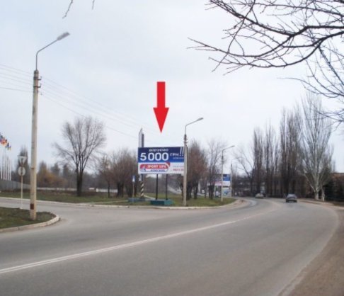 `Билборд №231667 в городе Кривой Рог (Днепропетровская область), размещение наружной рекламы, IDMedia-аренда по самым низким ценам!`