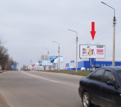 `Билборд №231669 в городе Кривой Рог (Днепропетровская область), размещение наружной рекламы, IDMedia-аренда по самым низким ценам!`